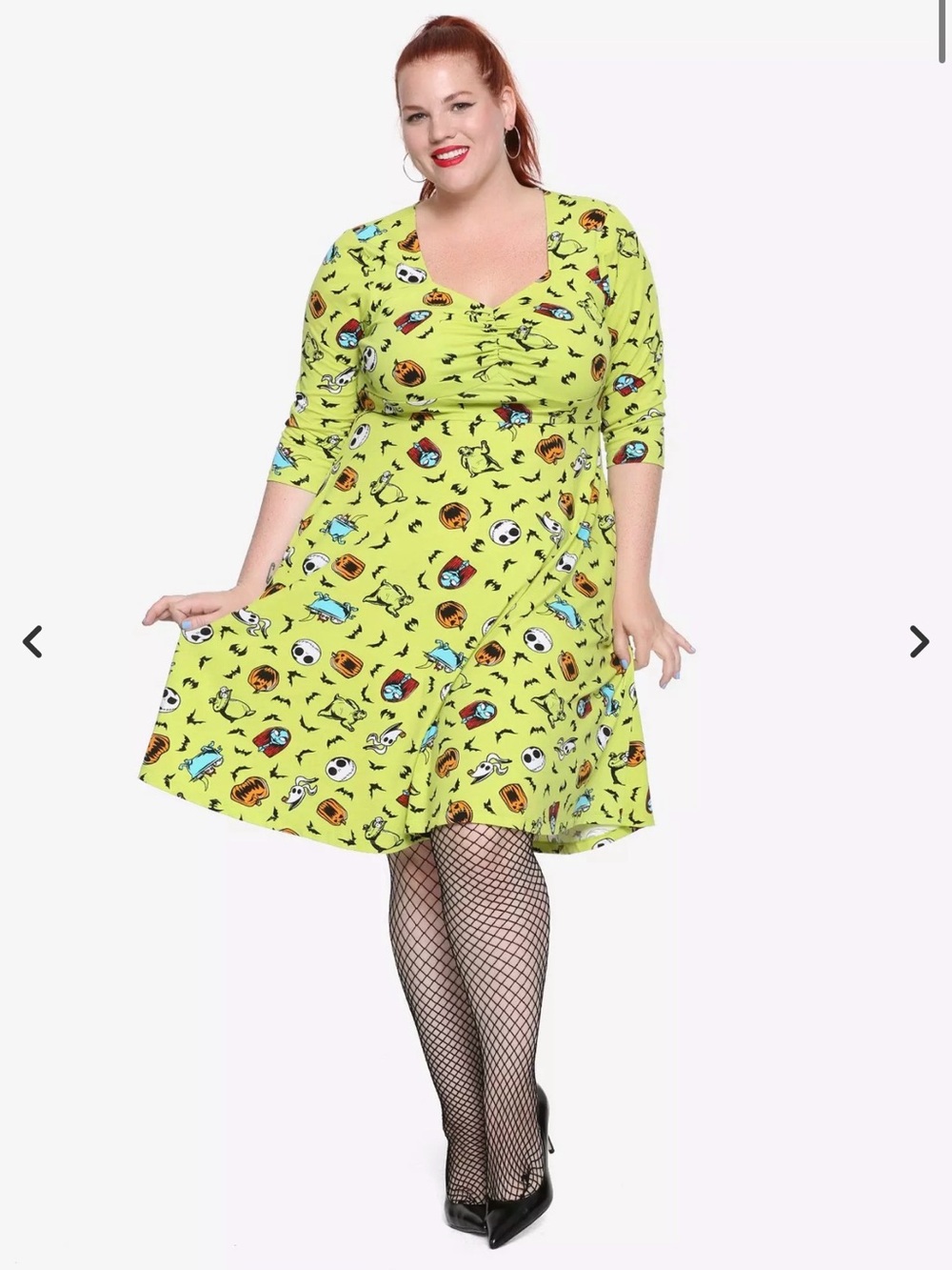 Hot Topic Disney The Nightmare Before Christmas Dress, 3X plus size - Picture 2 of 14